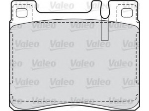 VALEO 598688 stabdžių trinkelių rinkinys, diskinis stabdys 
 Techninės priežiūros dalys -> Papildomas remontas
0024200420, 0024201220, 0024202620