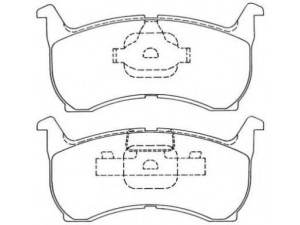 AISIN ASN-109 stabdžių trinkelių rinkinys, diskinis stabdys
G03049280, G03049280A, G04049280A