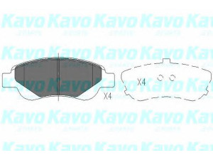 KAVO PARTS KBP-9024 stabdžių trinkelių rinkinys, diskinis stabdys 
 Techninės priežiūros dalys -> Papildomas remontas
044650H020, 425327, 425328, 425474