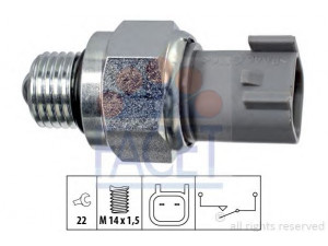 FACET 7.6272 jungiklis, atbulinės eigos žibintas 
 Elektros įranga -> Šviesų jungikliai/relės/valdymas -> Šviesų jungiklis/svirtis
1 381 509, 666R-15520-AA, 30729812