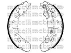 METELLI 53-0487 stabdžių trinkelių komplektas 
 Techninės priežiūros dalys -> Papildomas remontas
77365346