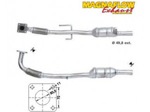 MAGNAFLOW 78810 katalizatoriaus keitiklis 
 Išmetimo sistema -> Katalizatoriaus keitiklis
6X0253058KX, 6X0253058NX