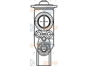 HELLA 8UW 351 234-171 išsiplėtimo vožtuvas, oro kondicionavimas 
 Oro kondicionavimas -> Vožtuvai
6461.H5