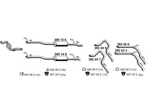 ERNST 040826 išmetimo sistema 
 Išmetimo sistema -> Išmetimo sistema, visa
