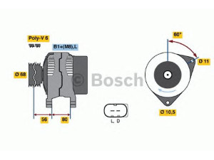 BOSCH 0 986 041 960 kintamosios srovės generatorius 
 Elektros įranga -> Kint. sr. generatorius/dalys -> Kintamosios srovės generatorius
2995982, 42498711, 500317453, 99463372