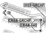 FEBEST CRAB-040 vairo trauklės įvorė
52089467AB
