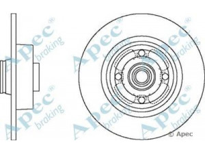 APEC braking DSK2442 stabdžių diskas 
 Dviratė transporto priemonės -> Stabdžių sistema -> Stabdžių diskai / priedai
7701207898, 8200317195