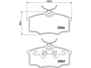 HELLA PAGID 8DB 355 010-371 stabdžių trinkelių rinkinys, diskinis stabdys 
 Techninės priežiūros dalys -> Papildomas remontas
377698151E, 377698151J, 377698151K