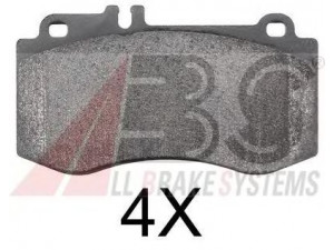 A.B.S. 37778 OE stabdžių trinkelių rinkinys, diskinis stabdys 
 Techninės priežiūros dalys -> Papildomas remontas
005 420 77 20, 005 420 85 20