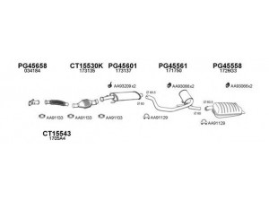 VENEPORTE 450267 išmetimo sistema