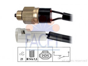 FACET 7.6320 jungiklis, atbulinės eigos žibintas 
 Elektros įranga -> Šviesų jungikliai/relės/valdymas -> Šviesų jungiklis/svirtis
37680-60A01-000