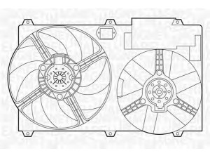 MAGNETI MARELLI 069422302010 ventiliatorius, radiatoriaus 
 Aušinimo sistema -> Oro aušinimas
1305196080, 1328088080, 46554752