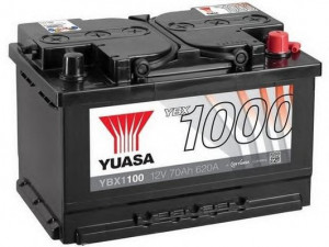 YUASA YBX1100 starterio akumuliatorius 
 Elektros įranga -> Akumuliatorius