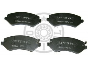 OPTIMAL 12120 stabdžių trinkelių rinkinys, diskinis stabdys 
 Techninės priežiūros dalys -> Papildomas remontas
05019984AA, 05066427AA, 05066427AA