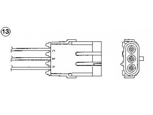 NGK 0191 lambda jutiklis 
 Variklis -> Variklio elektra
7700872820, 77 00 872 820
