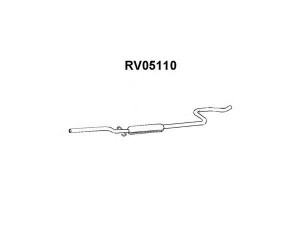 VENEPORTE RV05110 vidurinis duslintuvas 
 Išmetimo sistema -> Duslintuvas
GEX33075, GEX33204, GEX33075, GEX33204