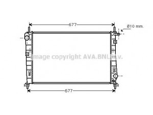 AVA QUALITY COOLING FD2266 radiatorius, variklio aušinimas 
 Aušinimo sistema -> Radiatorius/alyvos aušintuvas -> Radiatorius/dalys
1024051, 1036597, 97BB8005AA, 97BB8005CA
