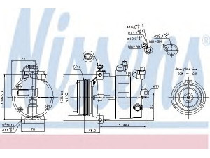 NISSENS 89031 kompresorius, oro kondicionierius 
 Oro kondicionavimas -> Kompresorius/dalys
1854096, 1854120, 24430230, 9122119
