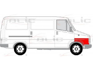 BLIC 6504-03-2096322P sparnas 
 Kėbulas -> Kėbulo dalys/ sparnas/buferis -> Purvasaugiai