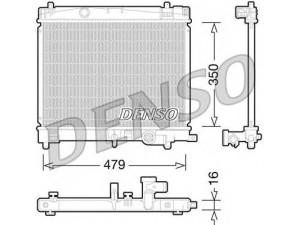 DENSO DRM50078 radiatorius, variklio aušinimas 
 Aušinimo sistema -> Radiatorius/alyvos aušintuvas -> Radiatorius/dalys
1640047080
