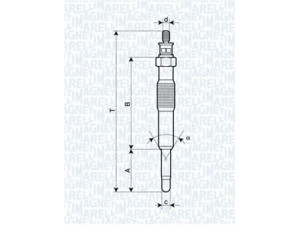 MAGNETI MARELLI 062900017304 kaitinimo žvakė 
 Kibirkšties / kaitinamasis uždegimas -> Kaitinimo kaištis
09 110 945, 44 02 945, 91 10 945