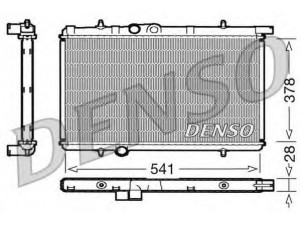 DENSO DRM21021 radiatorius, variklio aušinimas 
 Aušinimo sistema -> Radiatorius/alyvos aušintuvas -> Radiatorius/dalys
133038, 133040, 133038, 133040