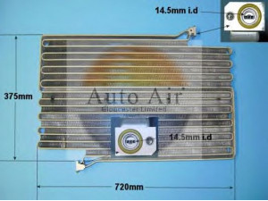 AUTO AIR GLOUCESTER 16-8556 kondensatorius, oro kondicionierius
11006435, 11164324