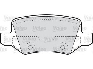 VALEO 598583 stabdžių trinkelių rinkinys, diskinis stabdys 
 Techninės priežiūros dalys -> Papildomas remontas
1684200420, 1694200420, 1694201120