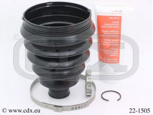 CDX 22-1505 gofruotoji membrana, kardaninis velenas 
 Ratų pavara -> Gofruotoji membrana