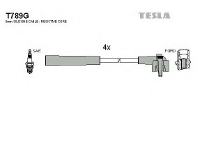 TESLA T789G uždegimo laido komplektas 
 Kibirkšties / kaitinamasis uždegimas -> Uždegimo laidai/jungtys