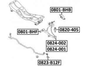 ASVA 0824-001 vikšro valdymo svirtis 
 Ašies montavimas/vairavimo mechanizmas/ratai -> Valdymo svirtis/pasukamosios svirties sujungimas -> Vairo trauklės (valdymo svirtis, išilginis balansyras, diago
20200-AA200