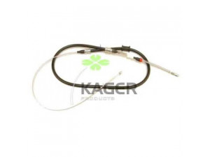 KAGER 19-0386 trosas, stovėjimo stabdys 
 Stabdžių sistema -> Valdymo svirtys/trosai
522570, 90189718