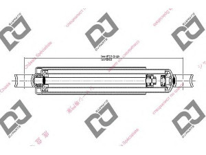 DJ PARTS DS1595HT amortizatorius 
 Pakaba -> Amortizatorius
4853135020