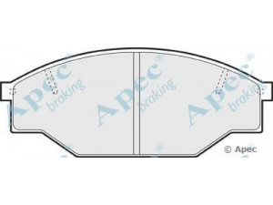 APEC braking PAD833 stabdžių trinkelių rinkinys, diskinis stabdys 
 Techninės priežiūros dalys -> Papildomas remontas
0449135061, 449132341, J0446535020