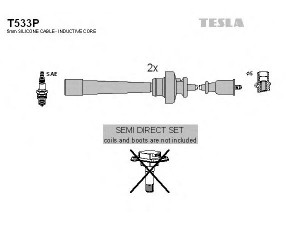 TESLA T533P uždegimo laido komplektas 
 Kibirkšties / kaitinamasis uždegimas -> Uždegimo laidai/jungtys
MD334043, MD336862, MD338624