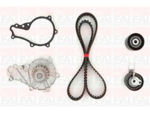 FAI AutoParts TBK190-6318 vandens siurblio ir paskirstymo diržo komplektas 
 Aušinimo sistema -> Vandens siurblys/tarpiklis -> Vandens siurblys