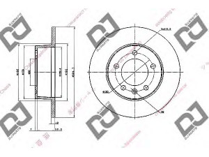 DJ PARTS BD1796 stabdžių diskas 
 Stabdžių sistema -> Diskinis stabdys -> Stabdžių diskas
7700314107
