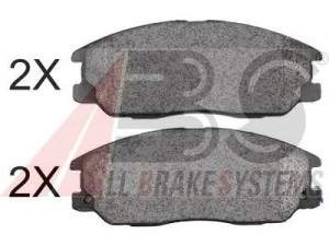 A.B.S. 37566 OE stabdžių trinkelių rinkinys, diskinis stabdys 
 Techninės priežiūros dalys -> Papildomas remontas
58101-3EU00