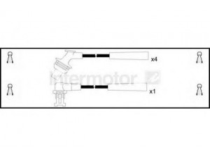 STANDARD 73303 uždegimo laido komplektas 
 Kibirkšties / kaitinamasis uždegimas -> Uždegimo laidai/jungtys
77 00 857 980, 77 00 857 981