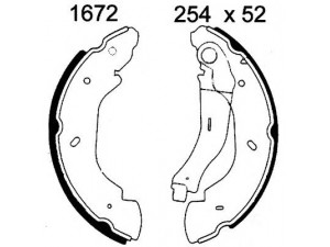 BSF 01672 stabdžių trinkelių komplektas 
 Techninės priežiūros dalys -> Papildomas remontas
1227045, 1C152200AC, 4095038, 4110585