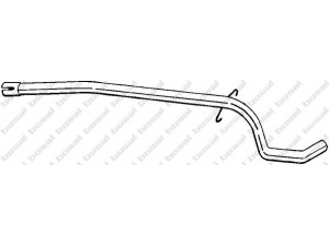 BOSAL 888-055 išleidimo kolektorius 
 Išmetimo sistema -> Išmetimo vamzdžiai
3212410