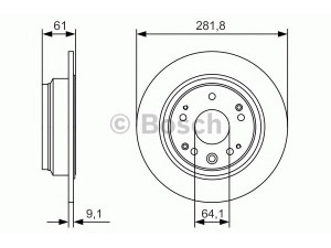 BOSCH 0 986 479 A91 stabdžių diskas 
 Dviratė transporto priemonės -> Stabdžių sistema -> Stabdžių diskai / priedai
42510-SZ3-J00