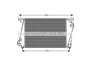 AVA QUALITY COOLING CR4035 tarpinis suslėgto oro aušintuvas, kompresorius 
 Variklis -> Oro tiekimas -> Įkrovos agregatas (turbo/superįkrova) -> Tarpinis suslėgto oro aušintuvas
4798014, 4798014