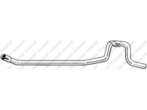 BOSAL 883-055 išleidimo kolektorius 
 Išmetimo sistema -> Išmetimo vamzdžiai
60.25.002.596, 60.25.005.872