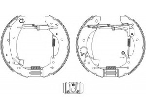 HELLA 8DB 355 004-221 stabdžių trinkelių komplektas 
 Techninės priežiūros dalys -> Papildomas remontas
9942885, 9945885, 4241H4, 4251H4