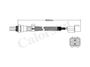 CALORSTAT by Vernet LS140380 lambda jutiklis 
 Variklis -> Variklio elektra
1588A048, 1588A148, 1588A209, MD164423