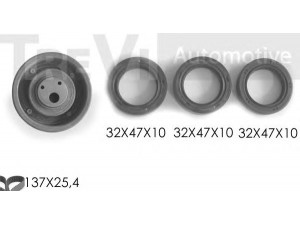 TREVI AUTOMOTIVE KD1265S1 paskirstymo diržo komplektas 
 Techninės priežiūros dalys -> Papildomas remontas
