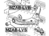 FEBEST MZAB-LVB valdymo svirties/išilginių svirčių įvorė
LA12-34-300B, LA12-34-300C