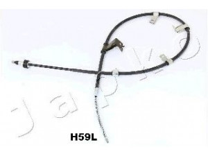 JAPKO 131H59L trosas, stovėjimo stabdys 
 Stabdžių sistema -> Valdymo svirtys/trosai
5991226100