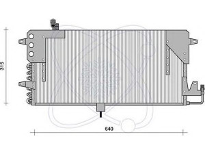 ELECTRO AUTO 30B0046 kondensatorius, oro kondicionierius 
 Oro kondicionavimas -> Kondensatorius
357820413A, 357820413B